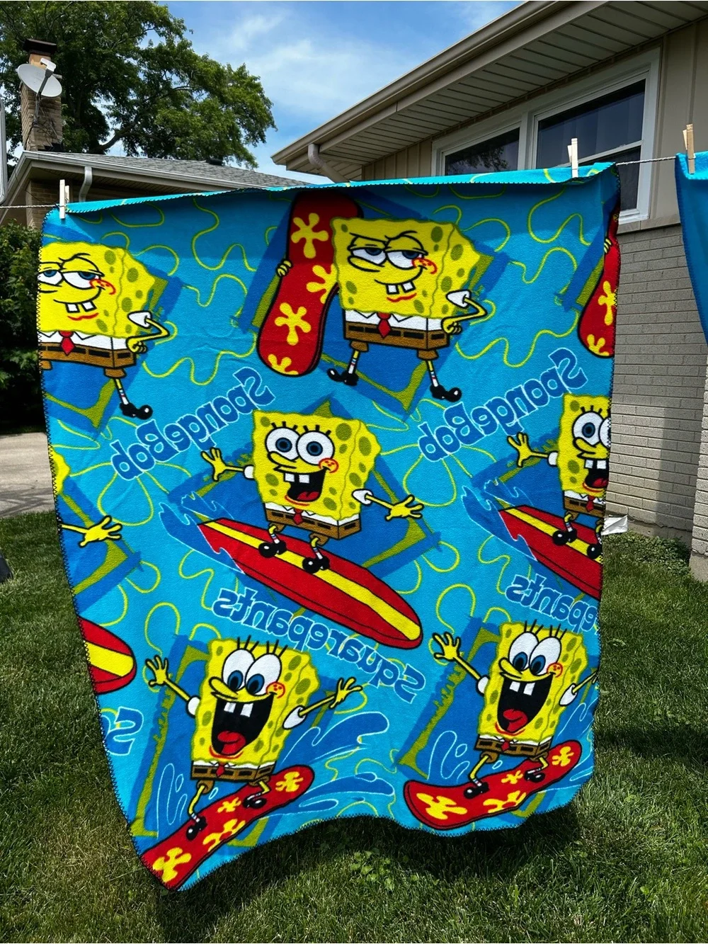 SpongeBob SquarePants Fleece blanket